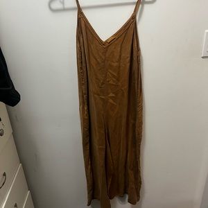 Systemaction One Piece Jumpsuit-Mustard